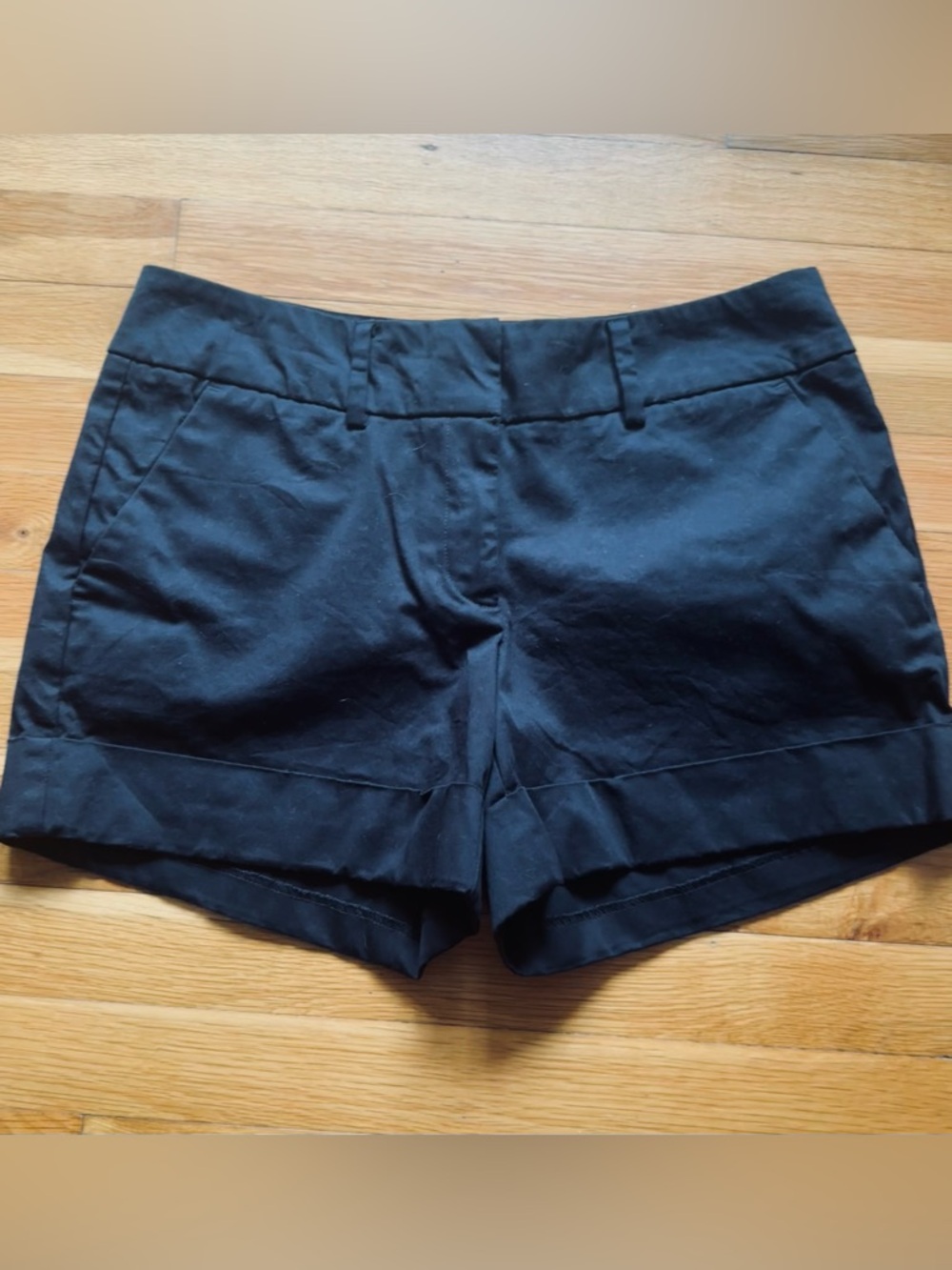 Black tailored dress‎ shorts